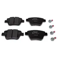 DELPHI Bremsbeläge AUDI A1 A3 8P SEAT Leon SKODA Octavia VW Golf 6 Touran hinten