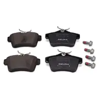 DELPHI LP2180 Bremsbeläge CITROEN DS4 (NX_) DS5 PEUGEOT 3008 (0U_) RCZ 1.6 hinten