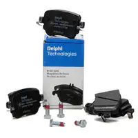 DELPHI LP2709 Bremsbeläge VW Polo 2.0 GTI Sharan 7N AUDI A1 8X GBA Q3 8U hinten