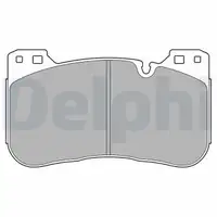 DELPHI LP3626 Bremsbeläge BMW 4er G82 G83 M4 5er F90 M5 8er F91 F92 F93 M8 X5M X6M vorne