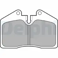 DELPHI LP672 Bremsbeläge PORSCHE 911 964 993 928 944 968 AUDI RS2 B4 vorne / hinten