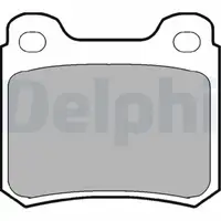 DELPHI LP915 Bremsbeläge Bremsklötze MERCEDES 190 W201 E W202 S202 W124 S124 C124 hinten