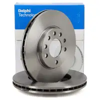 DELPHI BG3405 Bremsscheiben Satz OPEL Astra G H Combo Corsa C Meriva Zafira A B vorne