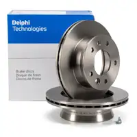 DELPHI Bremsscheiben Sat MERCEDES Sprinter 901-904 VW LT 25-35/46 II vorne