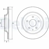 DELPHI Bremsscheiben + Bremsbeläge MAZDA CX-5 (KE, GH) ab 12.2014 (KF) hinten