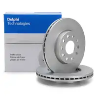 DELPHI Bremsscheiben für SEAT LEON SKODA OCTAVIA III VW GOLF 7 SPORTSVAN vorne