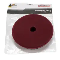 Dino KRAFTPAKET 640347 Polierpad hart Kegel 125mm für Polierteller mit Klett