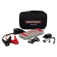 Dino KRAFTPAKET 136150 12V Starthilfegerät 3in1 500A (1500A) 1700mAh + Powerbank