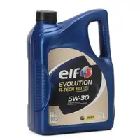 8L elf Evolution R-TECH ELITE 5W-30 Motoröl + MANN Ölfilter RENAULT Master 3 2.3 dCi