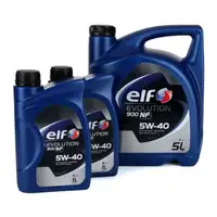 7L 7 Liter elf Evolution 900 NF 5W-40 Motoröl VW 502.00/505.00 MERCEDES 229.3