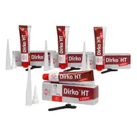 4x 70ml ELRING 705.708 DIRKO-HT ROT Spezial Silikon Dichtmasse Dichtungsmasse