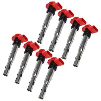 8x ERA 880065 Zündspule Zündmodul AUDI A8 4H R8 42 4.2 FSI quattro 371/430 PS 06E905115E