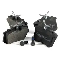 EUROREPAR Bremsscheiben + Radlager + Bremsbeläge PEUGEOT 2008 I ab ORGA 15050 hinten