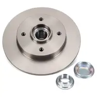 EUROREPAR Bremsscheiben + Radlager + Bremsbeläge PEUGEOT 2008 I ab ORGA 15050 hinten