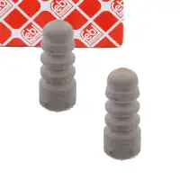 2x FEBI 18361 Anschlagpuffer Gummianschlag Gummilager AUDI A4 B5 Hinterachse 8D0512131J