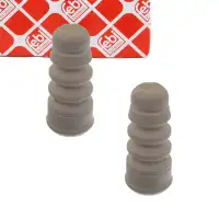 2x FEBI Anschlagpuffer Gummianschlag VW Passat B5 AUDI A4 B6 B7 A6 C5 C6 SEAT Exeo hinten