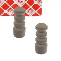 2x FEBI 18372 Anschlagpuffer Gummianschlag Gummilager AUDI A4 B5 Hinterachse 8D5512131F