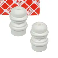 2x FEBI 44380 Anschlagpuffer Gummianschlag Gummilager AUDI A6 C6 Vorderachse 4F0412131D