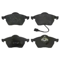 FEBI Bremsbeläge + Warnkontakt VW Golf 3 4 AUDI A3 8L TT 8N SEAT Ibiza 3 Leon 1M vorne