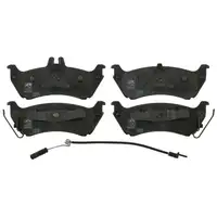 FEBI Bremsbeläge + Warnkontakt MERCEDES-BENZ ML 230 270 320 350 430 W163 hinten 1634200520