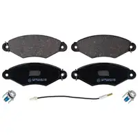 FEBI Bremsbeläge Bremsbelagsatz CITROEN Xsara N1 N0 RENAULT Kangoo NISSAN Kubistar vorne