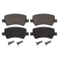 FEBI Bremsbeläge Bremsbelagsatz FORD Galaxy 2 S-Max WA6 VOLVO S60 2 S80 2 V60 1 hinten