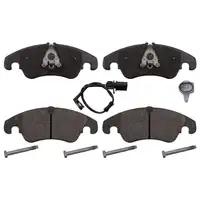 FEBI Bremsbeläge + Warnkontakt AUDI A4 B8 A5 8T 8F A6 C7 A7 4G Q5 8R vorne 8R0698151A