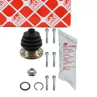 FEBI Achsmanschette Satz VW Golf 2 Polo 2 Jetta 2 Derby AUDI 50 863 vorne getriebeseitig