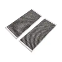 2x FEBI 181379 Innenraumfilter Aktivkohlefilter TESLA Model Y (5YJY) oben 1658376-00-A