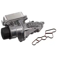 FEBI 179769 Ölkühler + Ölfilter + Gehäuse MERCEDES W203 W204 W211 W212 M272 2721800410