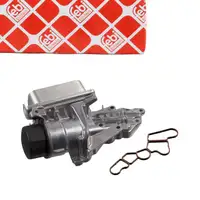 FEBI 179769 Ölkühler + Ölfilter + Gehäuse MERCEDES W203 W204 W211 W212 M272 2721800410