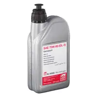 2L 2 Liter FEBI 40580 Getriebeöl GELB 75W-80 API GL-5 AUDI BMW FORD OPEL PSA VW