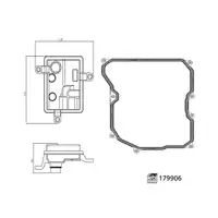 FEBI Hydraulikfilter Satz VW Golf 7 Passat B7 Jetta 4 7 SKODA Karoq Yeti Rapid AUDI A3 8V