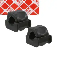 2x FEBI 22492 Stabilisatorlager VW Polo 3 6N Lupo 1 SEAT Arosa 6H vorne innen 6N0411313