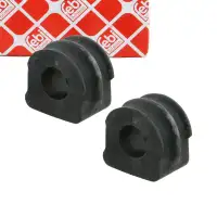 2x FEBI 26344 Stabilisatorlager VW Golf 4 Bora 1 1J AUDI A3 8L TT 8N SKODA Octavia 1 vorne