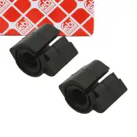 2x FEBI 39625 Stabilisatorlager Stabilager CITROEN C3 1 FC FN Vorderachse 5094.91