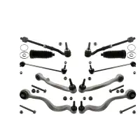 FEBI 46318 PROKIT Rep.-Satz Querlenker BMW E60 E61 520-550i M5 520-535d vorne 12-teilig