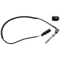 FEBI Abgastemperatursensor AUDI A6 C6 4F A8 D3 4E Q7 4LB 2.0/2.7/3.0/4.2 TDI 038906088D