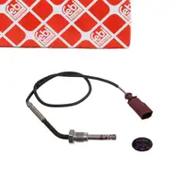 FEBI 49269 Abgastemperatursensor Sensor vor Rpf VW Touareg 7L 2.5 R5 TDI 070906088D