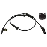 FEBI ABS Sensor Raddrehzahl FIAT 500 500 C 312 ABARTH 500 595 695 / C FORD Ka RU8 hinten