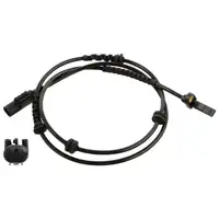 FEBI ABS Sensor Raddrehzahl FIAT Idea 350 LANCIA Musa 350 Ypsilon 843 Hinterachse 51702279