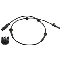 FEBI ABS Sensor Raddrehzahl FIAT Fiorino 225 Grande Punto 199 Linea 323 110 hinten links