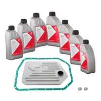 FEBI 176879 Getriebefilter Satz 5-Gang 5HP24 + 7L Getriebeöl BMW 5er E39 E38 E31 X5 E53