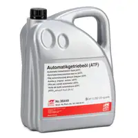 FEBI Getriebefilter Automatik + 5L Getriebeöl MERCEDES A-Klasse W168 Vaneo (414)