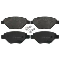 FEBI Bremsen Set Bremsscheiben + Bremsbeläge RENAULT Megane 2 1.4 / 16 V 82/98 PS vorne