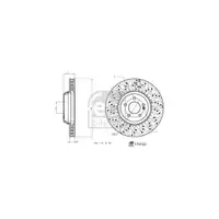 FEBI 175122 Bremsscheiben Satz MERCEDES-BENZ S-Klasse W222 V222 X222 vorne 2224215000