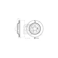 FEBI 175134 Bremsscheiben Satz MERCEDES-BENZ S-Klasse W222 C217 hinten 2224231000