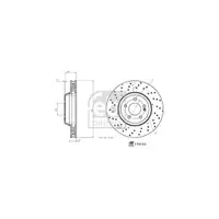 FEBI 175133 Bremsscheiben Satz MERCEDES-BENZ S-Klasse W222 V222 X222 vorne 2224200072