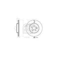 FEBI 175157 Bremsscheiben Satz MERCEDES W205 S205 C43AMG C257 X/C253 hinten 0004230712