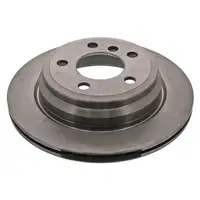 FEBI Bremsscheiben + Bremsbeläge + Sensor BMW 3er F30-34 4er F32-36 ohne M-Technik hinten